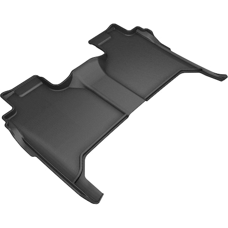 3D Maxpider M02421509 Kagu 2nd Row Floor Mat for 2019-2020 GMC Sierra 1500, Black A3D-M02421509